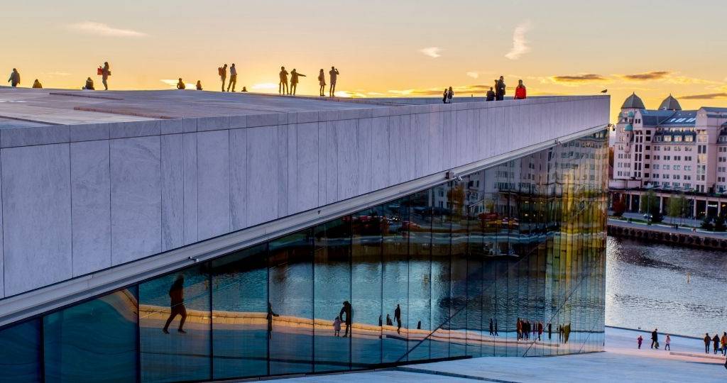 Vue panoramique de la ville Oslo