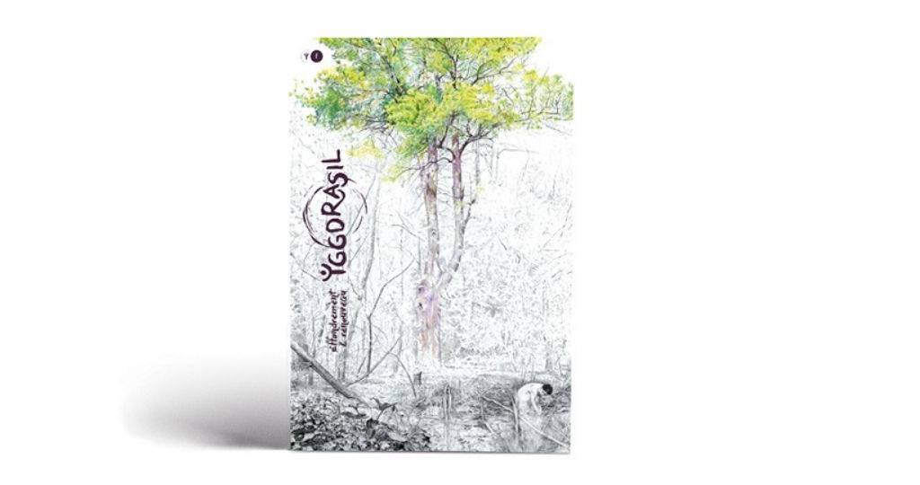 Yggdrasil le dernier magazine avant la fin du monde est disponible Couverture du magazine 100% durable Yggdrasil
