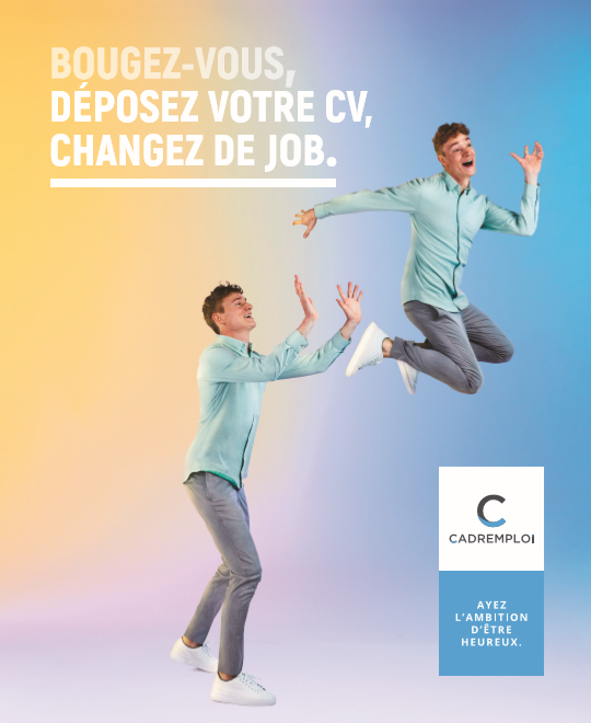 Visuel de la campagne Cadremploi