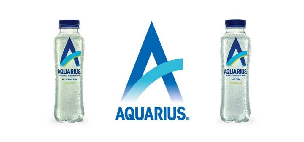 Visuel de la nouvelle eau Aquarius pour les millenials de Coco-Cola