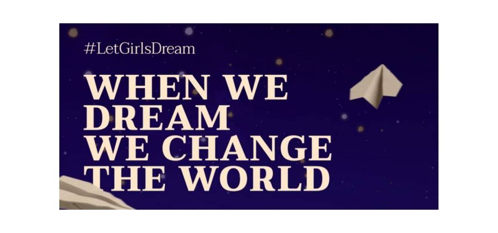 Visuel du slogan du mouvement Chime for Change de Gucci