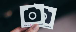 logo instagram en noir et blanc