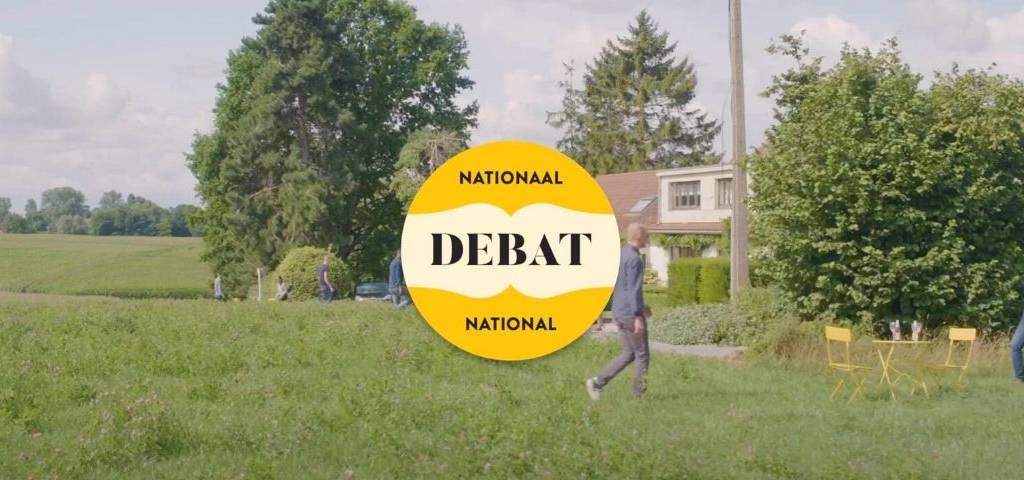Visuel de la campagne The National Debate