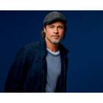 Photo de Brad Pitt, nouvelle égérie de la campagne de communication de Boursorama