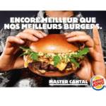 Photo d'un burger avec pain, viande, salade et fromage