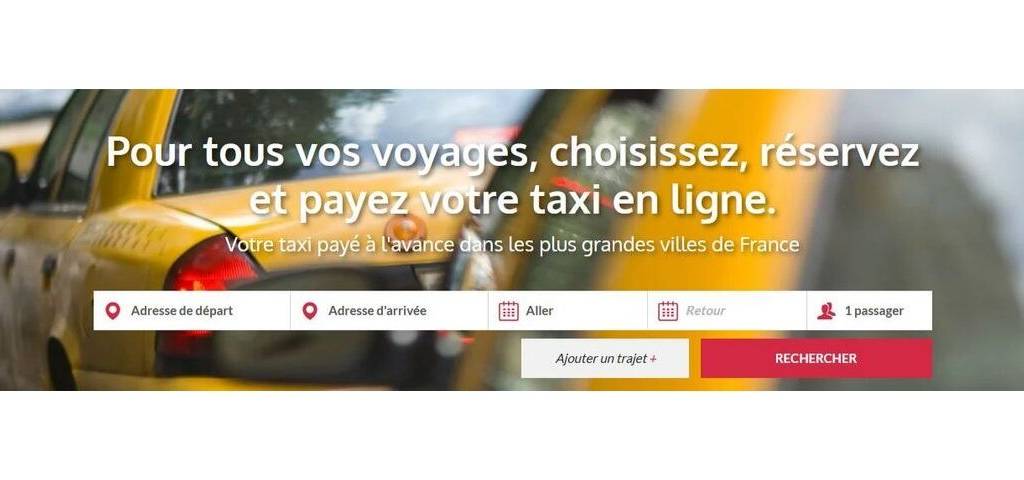 visuel du moteur de reservation de taxis de G7 booking