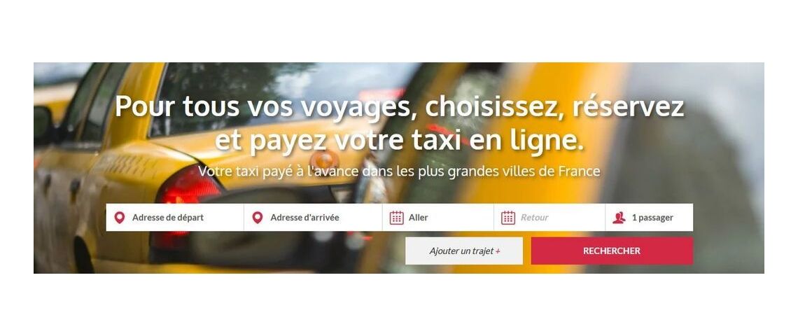 G7 lance G7 Booking visuel du moteur de reservation de taxis de G7 booking