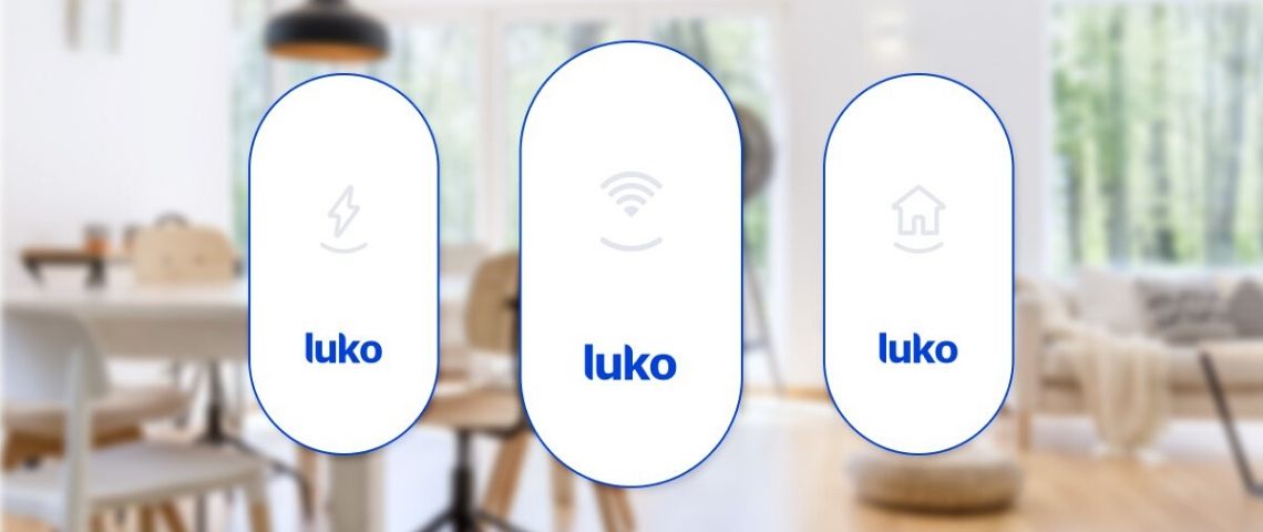 Luko lève 20 Millions d'euros pour protéger tous les foyers européens Iconographie de Luko sur les différents types d'assurances proposées