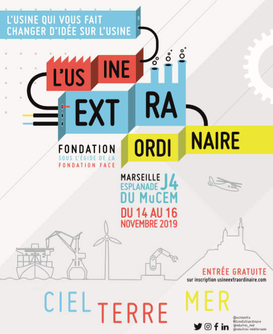 Affiche de l'exposition Usine Extraordinaire