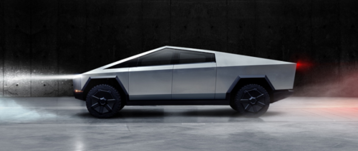 Lego trolle le cybertruck de Tesla Cybertruck