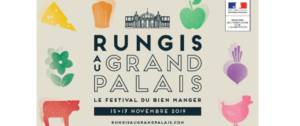 Affiche du Festival Bien Manger qui aura lieu au Grand Palais