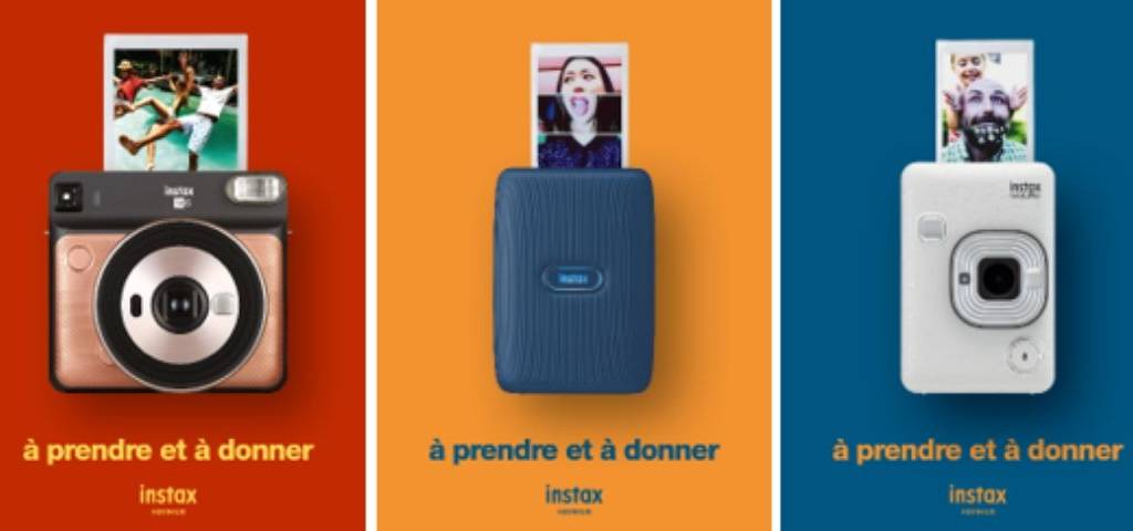 Appareil photo Instax, Imprimante, l’Instax mini Link et Mini Play