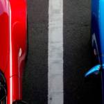 Voiture vu du dessus