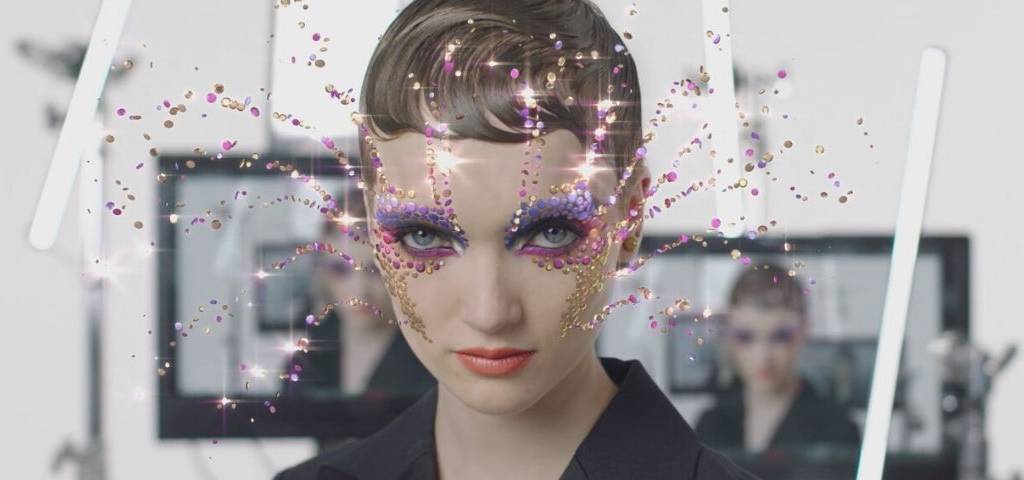 Capture de la vidéo du nouveau filtre en réalité augmentée de Dior
