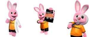 Lapin mascotte de Duracell
