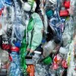 Déchets plastiques compactés