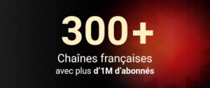 plus de 300 chaînes You Tube françaises avec plus d'un million d'abonnés