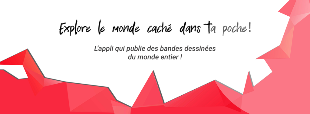Capture d'écran top image facebbok de Mushroom 2ditions : Explore le monde caché dans ta poche, l'applu qui publie des bandes dessinées du monde entier