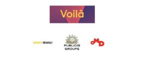 Logo de la nouevlel plateforme et des 3 groupes