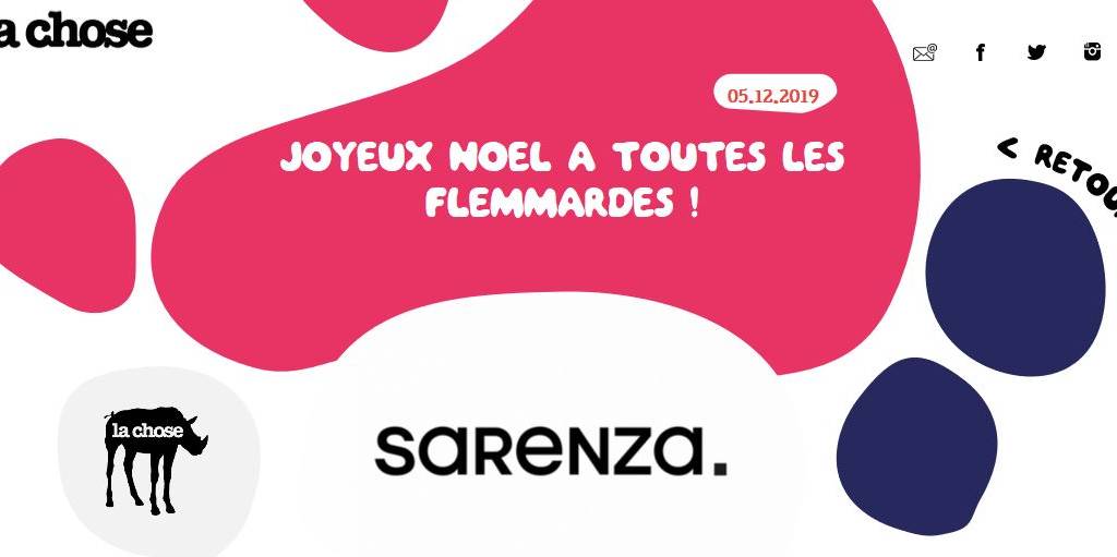 Jooyeux Noël à toutes les flemmardes