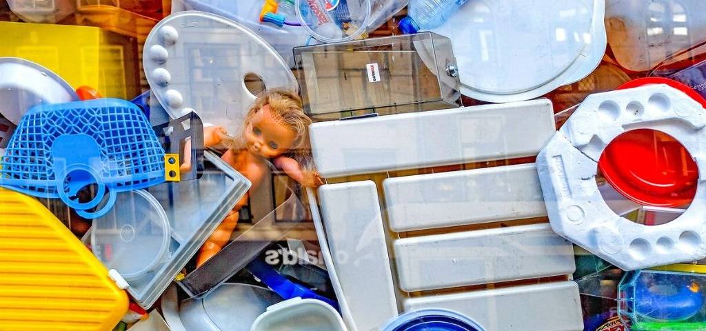Objets dans une décheterie