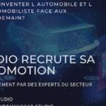 flyer annoncant le recrutement de la 2ème promotion de CarStudio