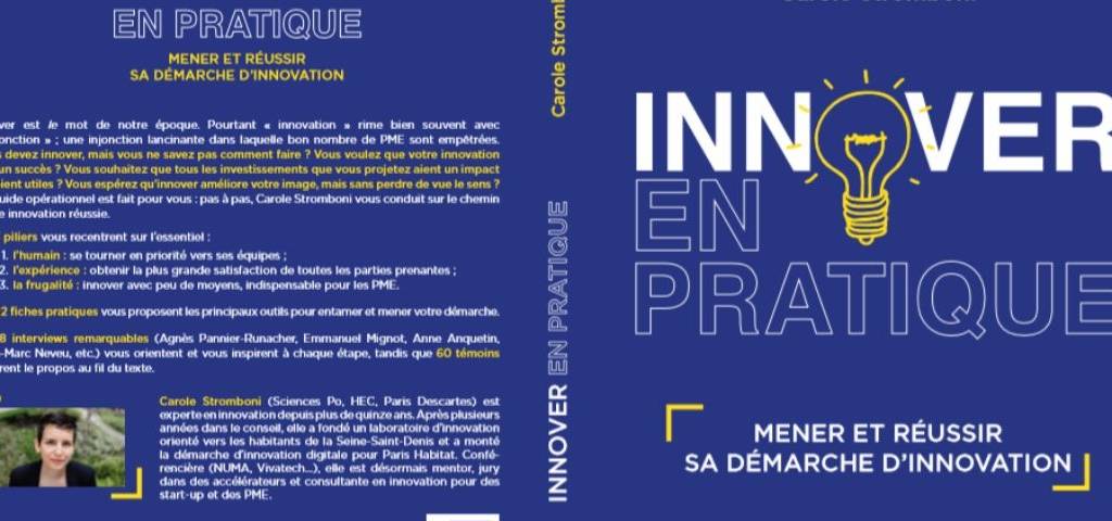 Couverture de Carole Stromboli, Innover en pratique, conseils et stratégies pratiques pour les PME