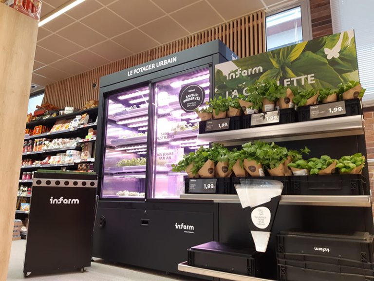 Le potager urbain d'intermarché