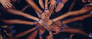 Une équipe en team bulding