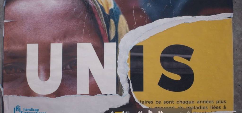 Capture d'écan de la video d'Alliance Urgences