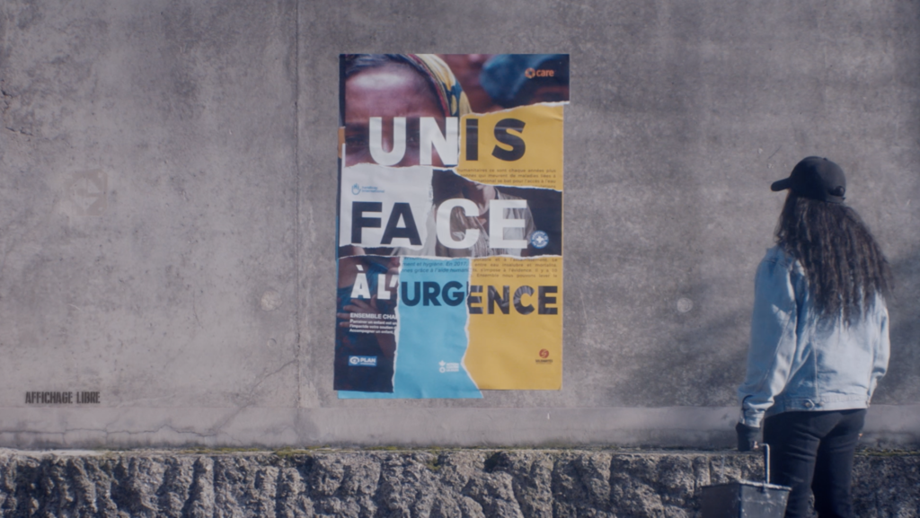 Capture d'écran de la campagne d'Alliance Urgences