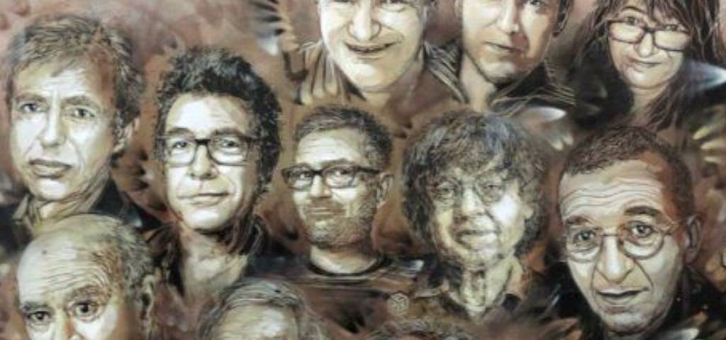 Fresque de Christiant Guemy ou C215 en hommage à Charlie Hebdo