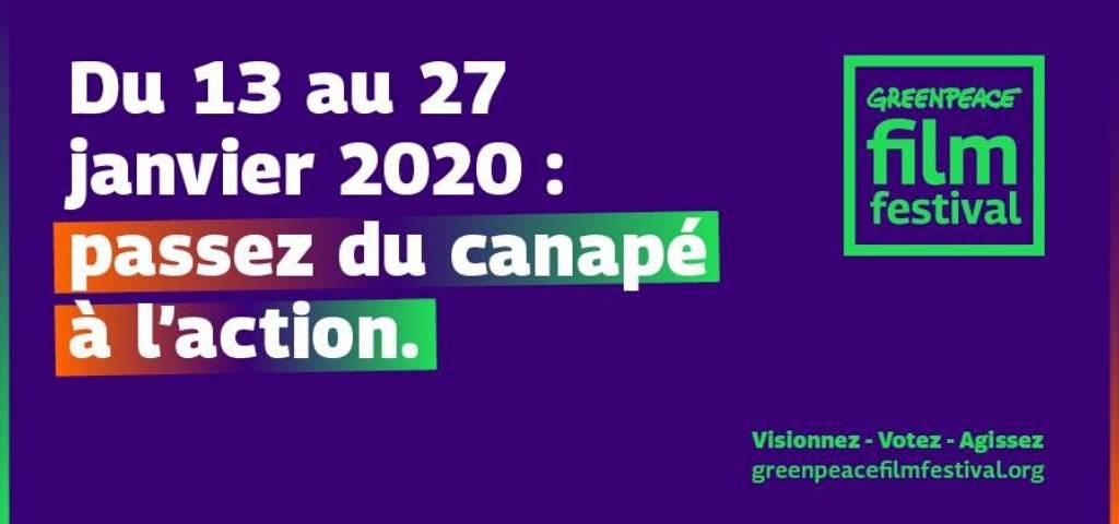 Affiche du Greenpecae Film Festival