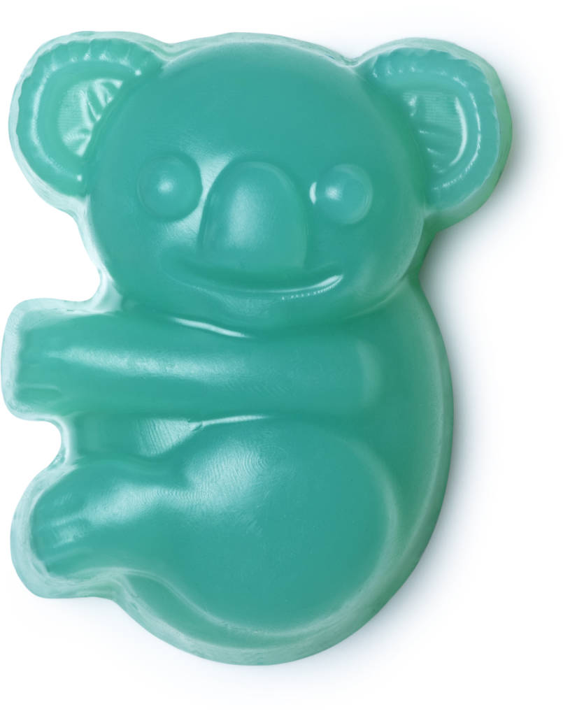 Savon bleu/vert en forme de Koala