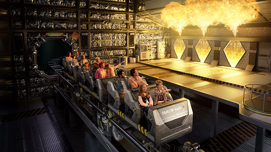 Attarction objectif mars futuroscope