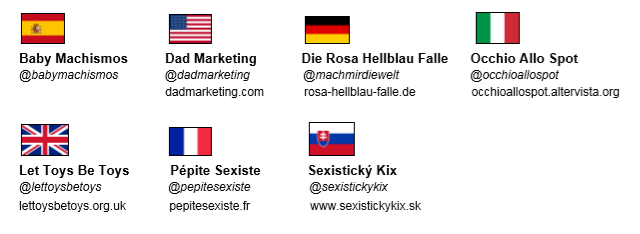Pays et comptes participant à l'édition du Lazy Marketing International Award 2019