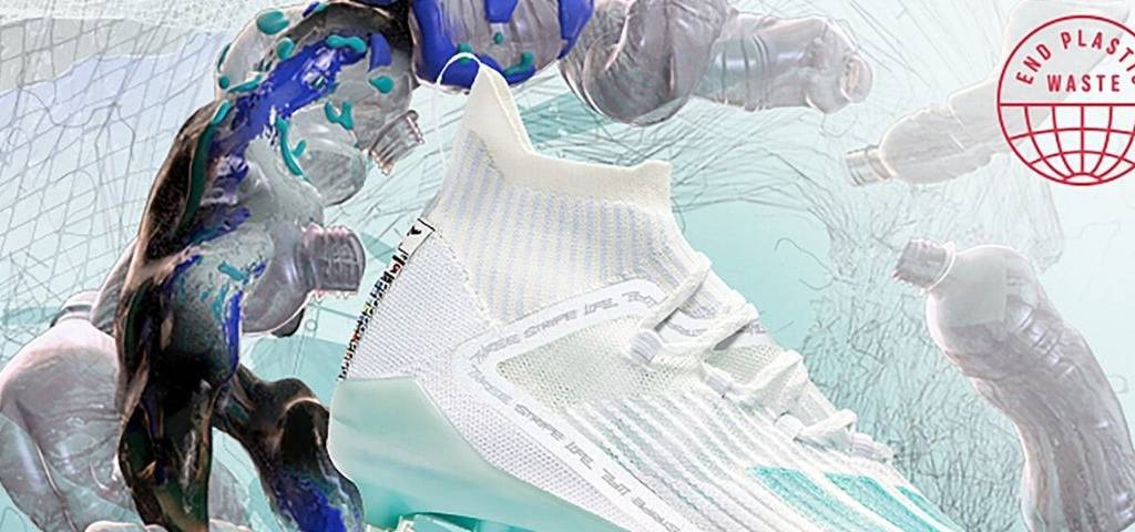 basket adidas réalisés avec du plastique marin recyclé