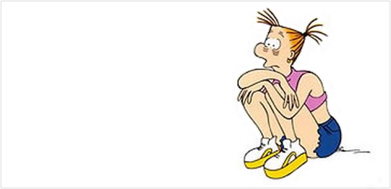 Dessin d'Agrippine triste