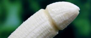 Banane qui ressemble à un pénis