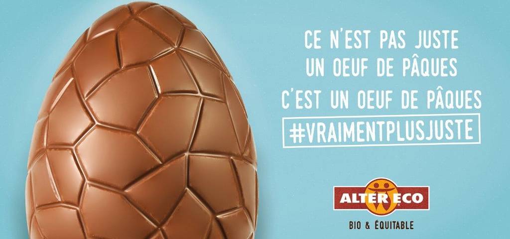 Oeuf de paques en Chocolat