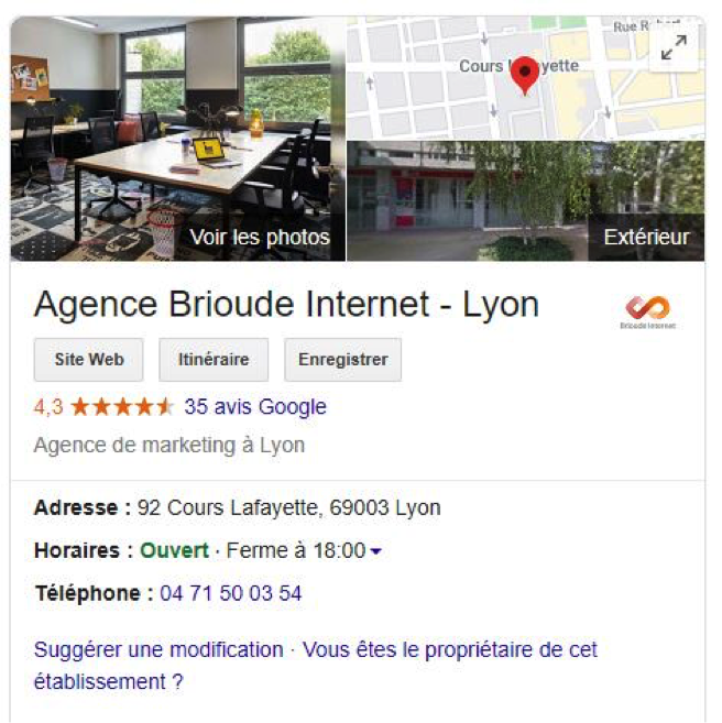Avis Google