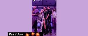 Capture d'écran de la vidéo avec 4 jeunes filles