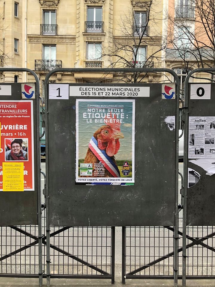 Affiche de campagne de Loué