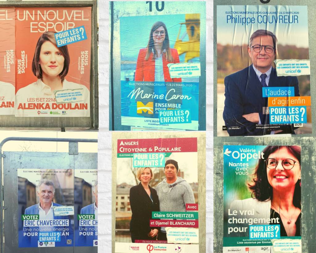 Affiche Trollées par l'Unicef