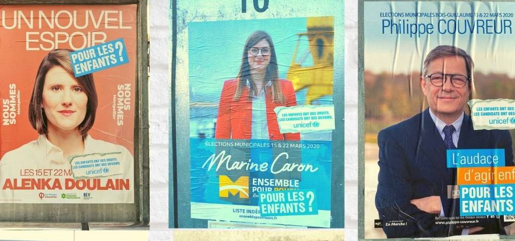 Affiche Trollées par l'Unicef