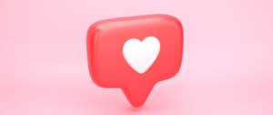 coeur like réseaux sociaux