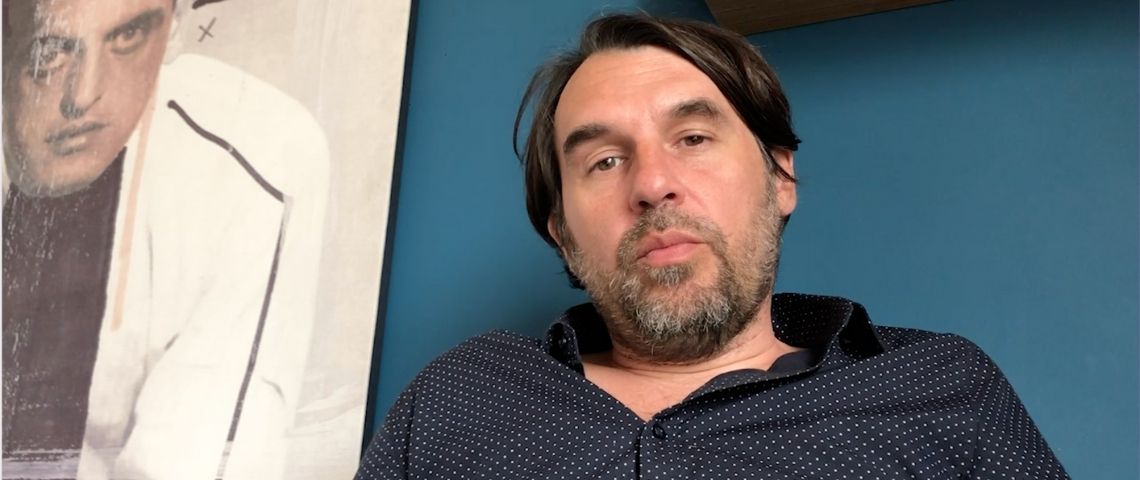 Le regard d’Olivier Derouette, co-fondateur et directeur de création de Black Pizza Le regard d’Olivier Derouette, co-fondateur et directeur de création de Black Pizza