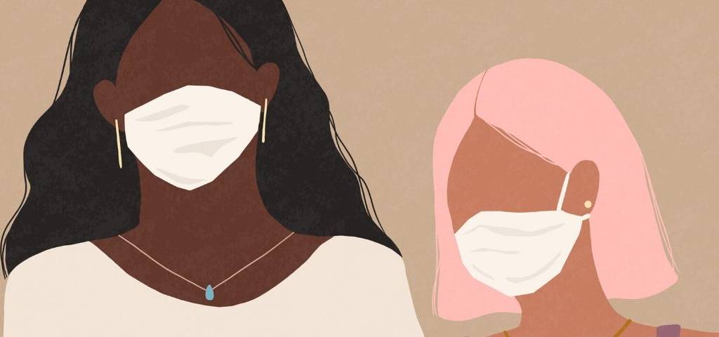 Dessin de deux femmes