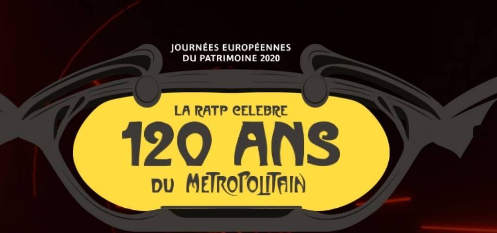 Logo de la plateforme numérique de la RATP pour ses 120 ans