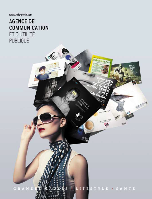 Affiche de l'agence Mlle Pitch